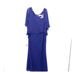 Gorgeous Blue Capri by Mon Cheri Gown